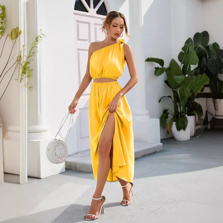 W&W Mode | Schickes Split-Hem Maxi-Zwei-Teile-Set
