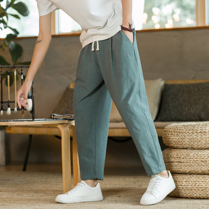 W&W Mode | Bequeme Männerhose Mit Kordelzug