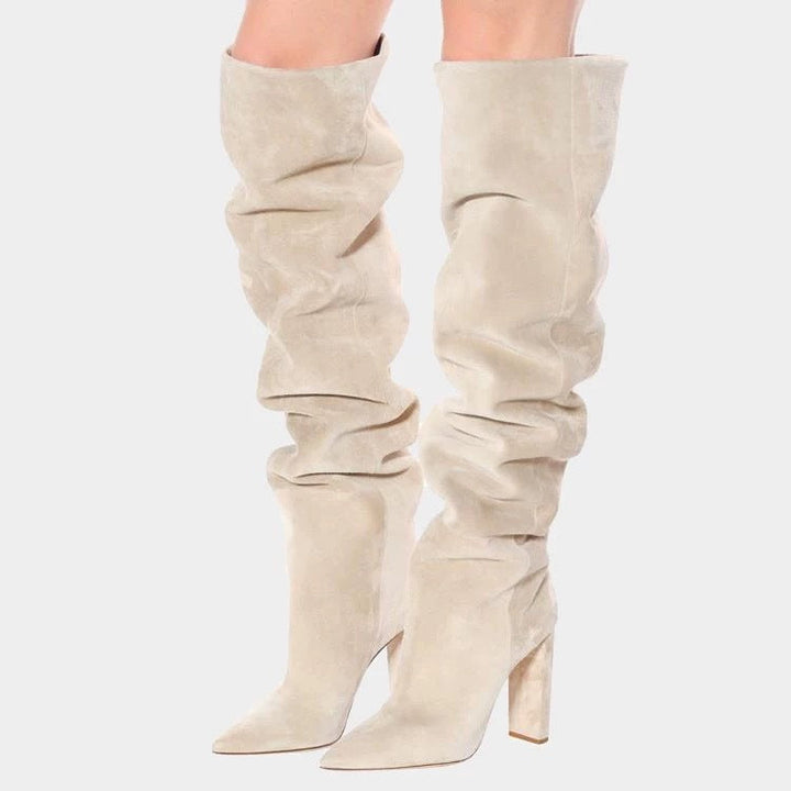 Damen-Orthopädie-Stiefel mit stützender Ausführung