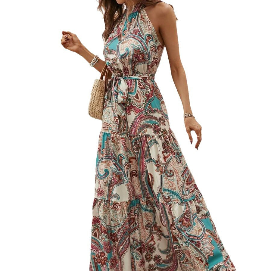 W&W Mode | Vintage Bohemian Halterkleid