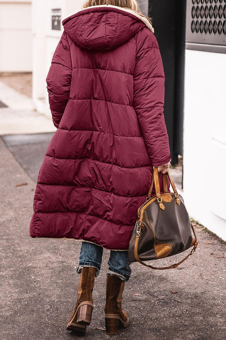 W&W Mode | Wendbare Lange Pufferjacke