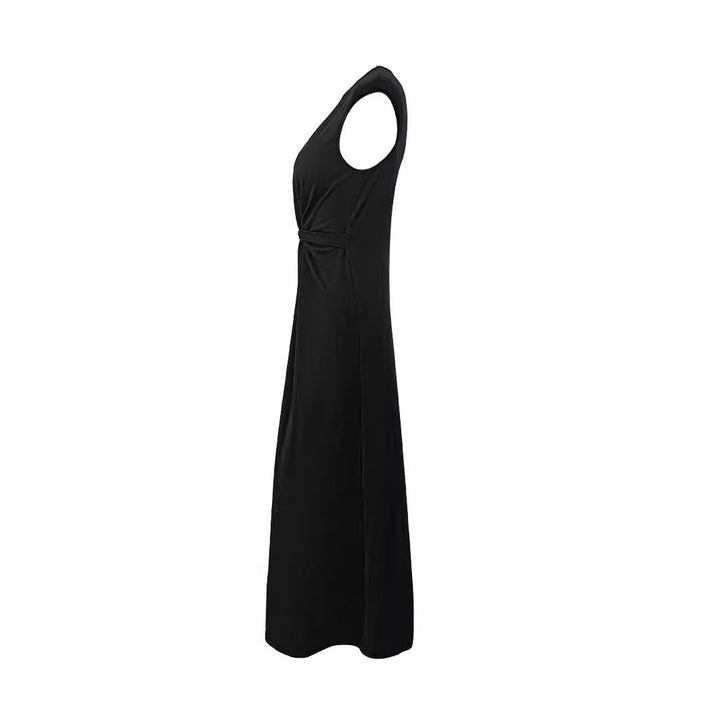 Damen Elegantes Abendkleid mit schickem Faltenwurf und figurbetontem Schnitt W&W Mode