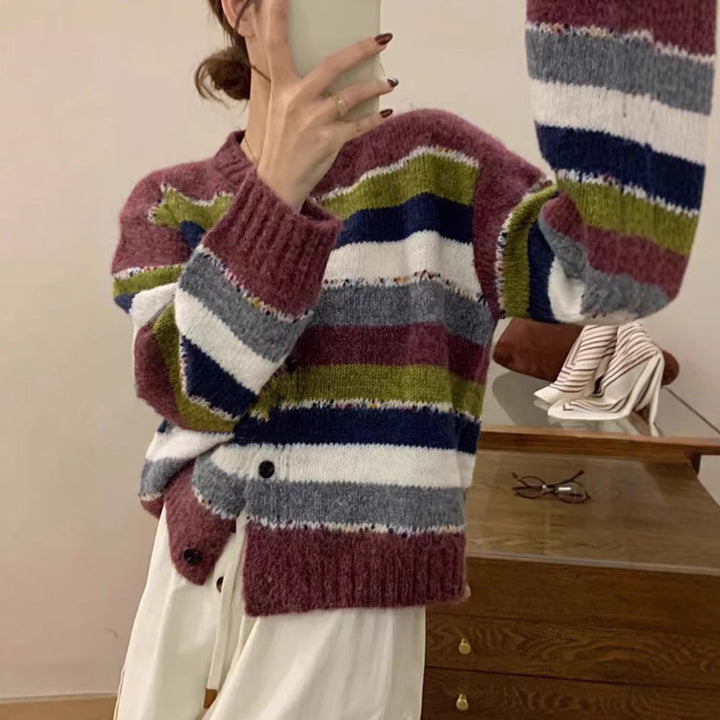Damen modischer Strickcardigan W&W Mode