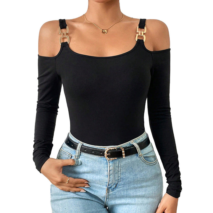Damen Body mit tragbarem Off-Shoulder-Design W&W Mode