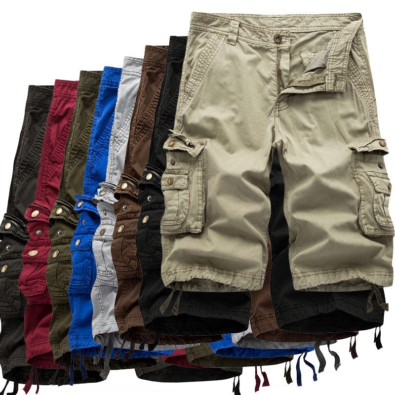 Herren Multi-Taschen Cargo-Shorts W&W Mode