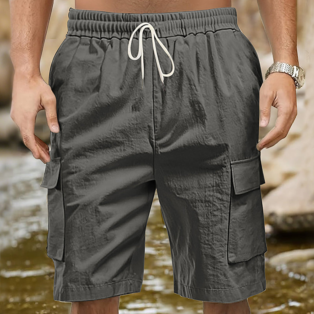 Herren Cargo-Shorts mit praktischen Seitentaschen und elastischem Bund W&W Mode