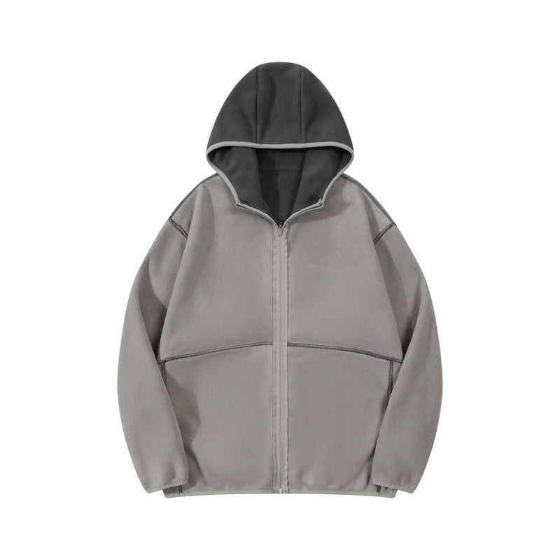 W&W Mode - Lässige lockere Frauen Kapuzenjacke