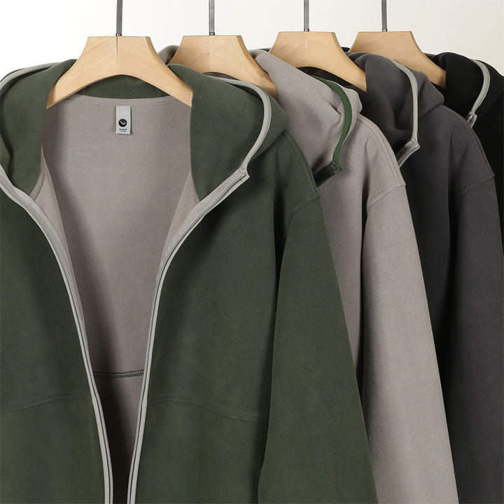 W&W Mode - Lässige lockere Frauen Kapuzenjacke