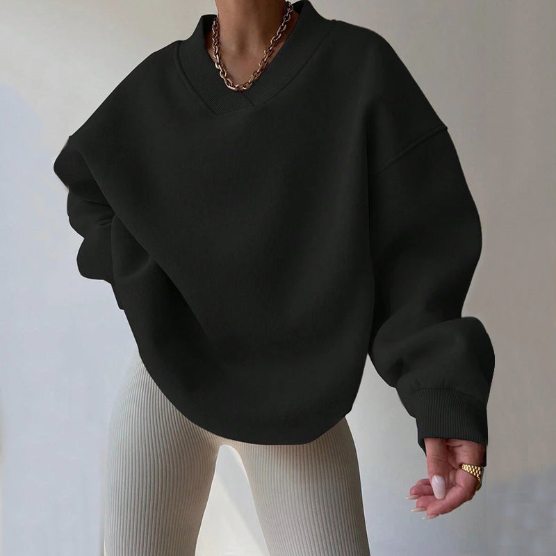 W&W Mode | Lässiges Langarm-Sweatshirt