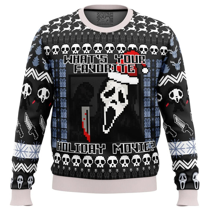 W&W Mode | Skull Print - Festival der Holiday Prints Hässlicher Pullover