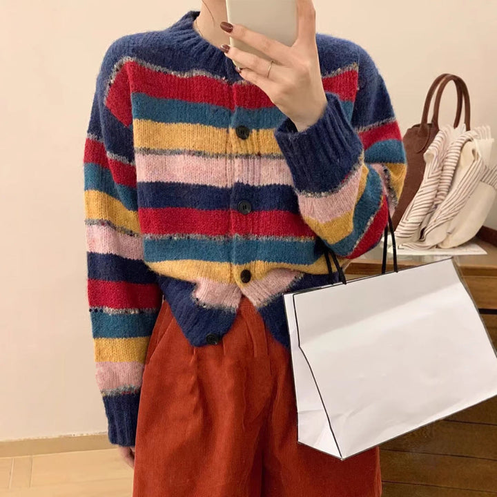 Damen modischer Strickcardigan W&W Mode