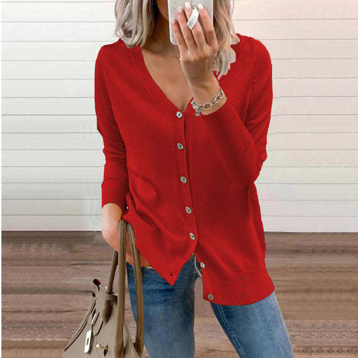 W&W Mode | Knopf Strick Cardigan Pullover