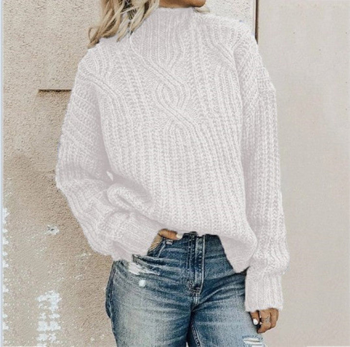 Modische und minimalistische Gesamtstrickjacke