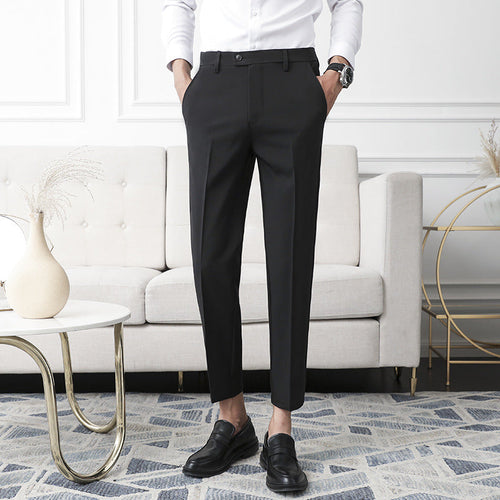 Herren Slim-Fit-Hose im klassischen Stil
