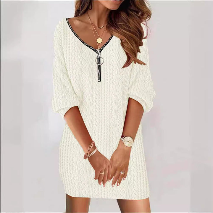 Damen Strickkleid