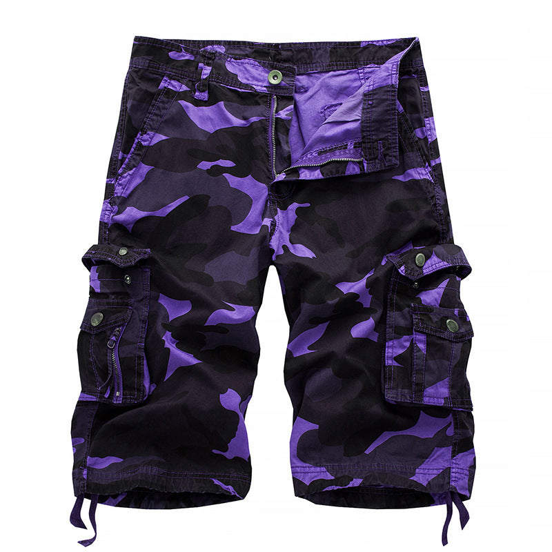 Herren Cargo Shorts mit Utility-Taschen W&W Mode