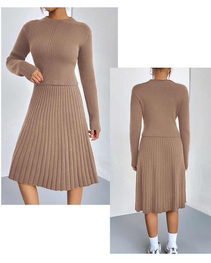 W&W Mode | A-Linie Rock Strickpullover Set