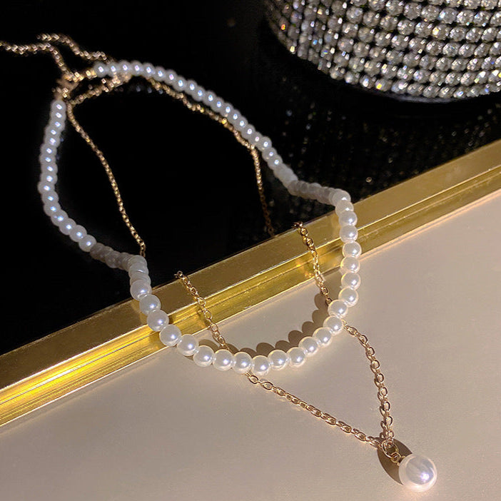 W&W Mode | Paradise Perlen Satz Halskette Mit Elegantem Glanz Für Damen