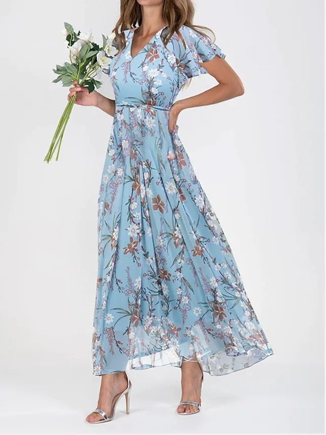 W&W Mode | Glamourös Bauchbedeckendes Kleid