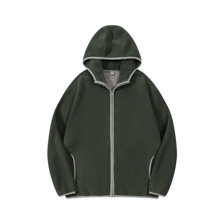 W&W Mode - Lässige lockere Frauen Kapuzenjacke