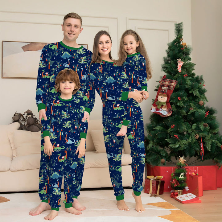 W&W Mode | Dino Weihnachts-Pyjama - Herren