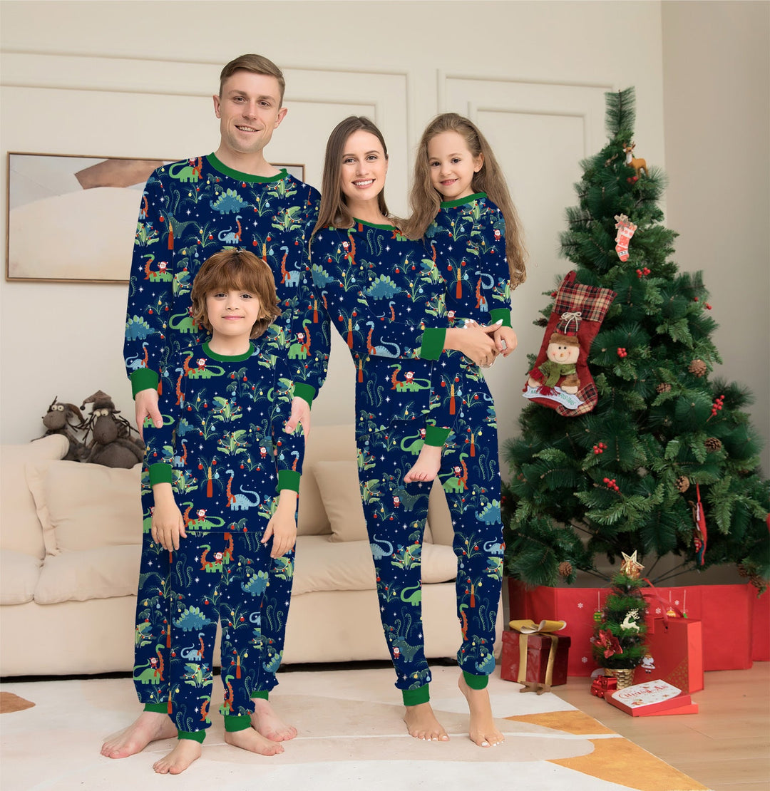W&W Mode | Dino Weihnachts-Pyjama - Herren