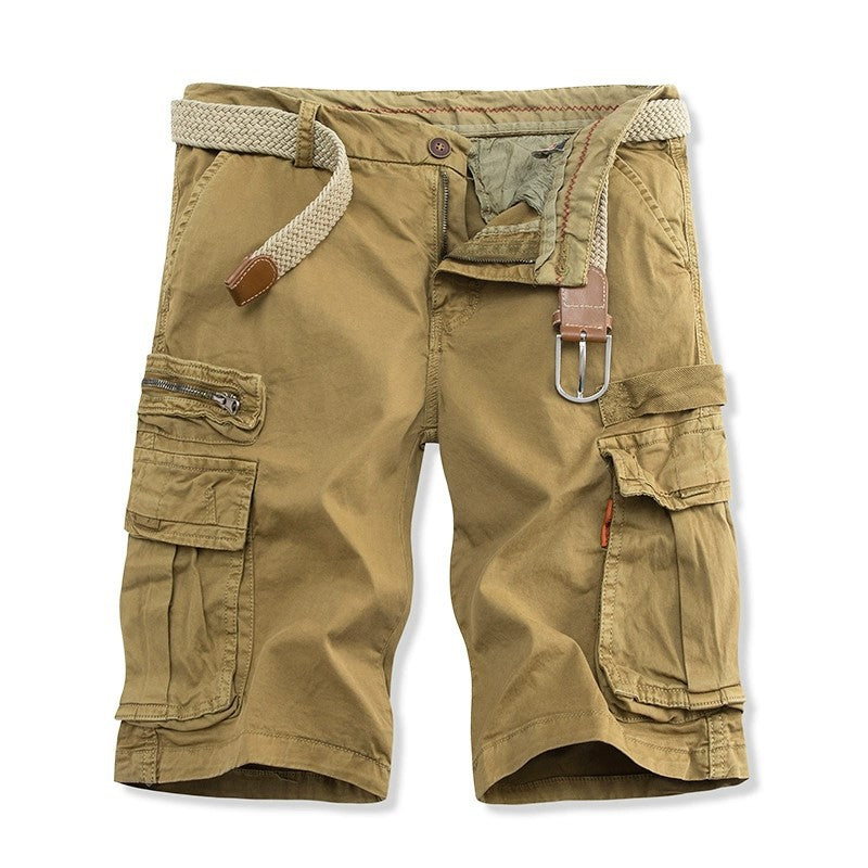 Herren Robuste Multi-Taschen Cargo-Shorts W&W Mode