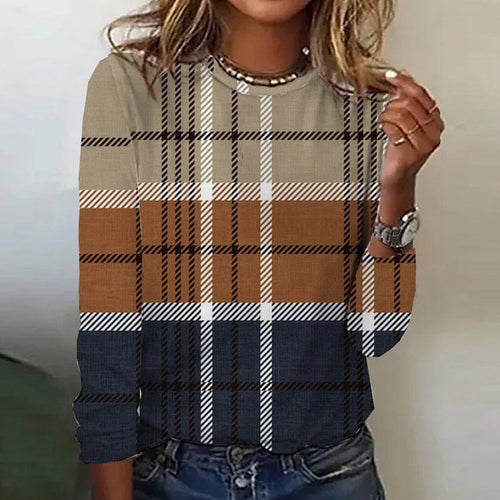 W&W Mode | Bedruckter legerer Pullover Top