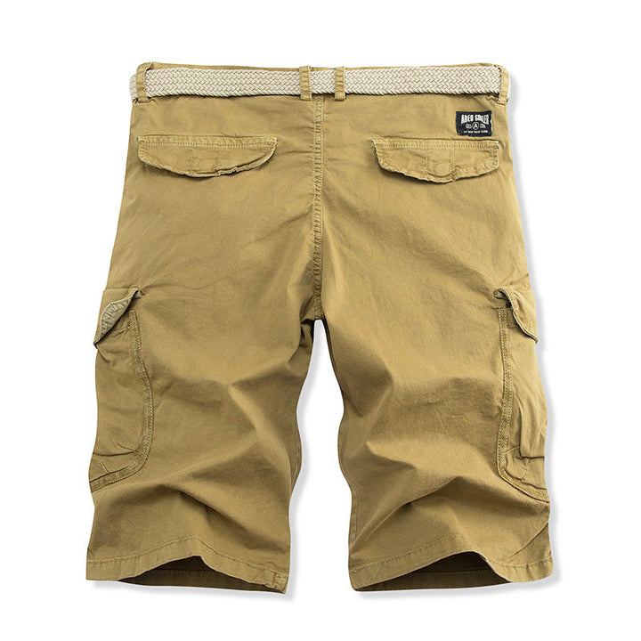 Herren vielseitige Cargo-Shorts mit verstellbarem Gürtel W&W Mode