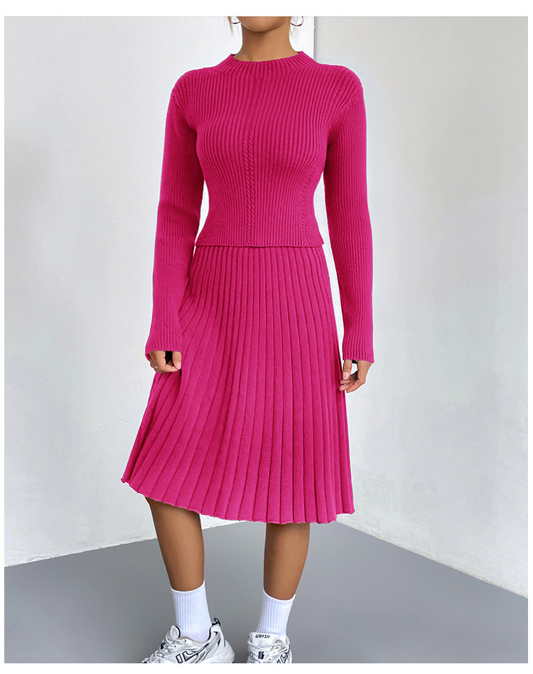 W&W Mode | A-Linie Rock Strickpullover Set