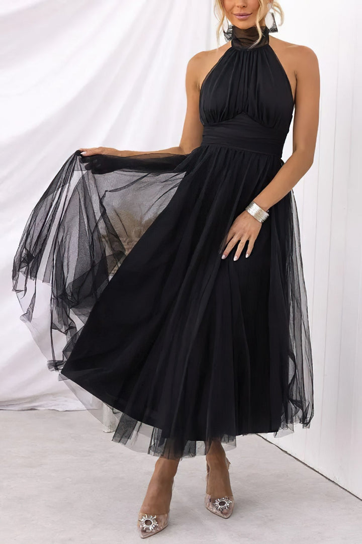 W&W Mode | Stilvolles Ärmelloses Partykleid - Perfekt für einen Raffinierten Abendlook