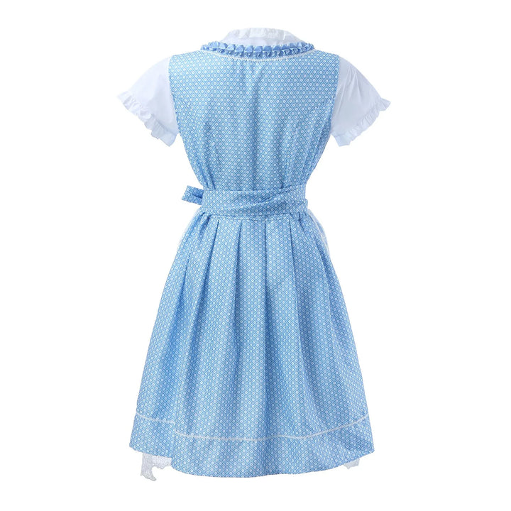 Damen-Trachtenkostüm mit Schürze und Bluse
