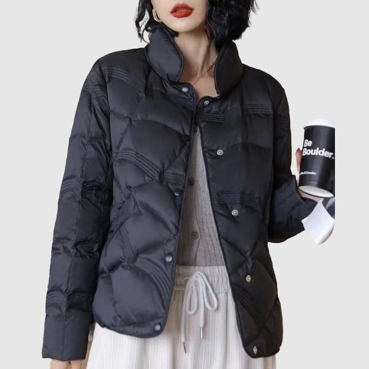 W&W Mode | Jacke - leichte Damenjacke mit gestepptem Design