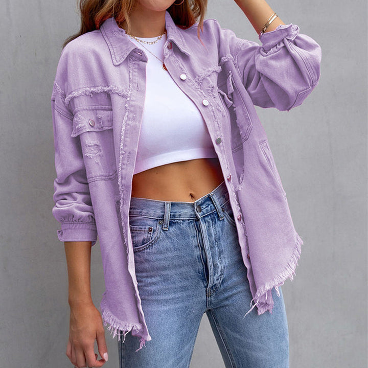 W&W Mode | Trendy Denimjacke Für Frauen