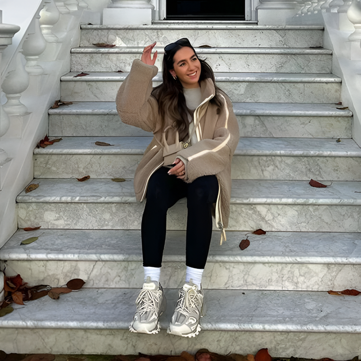 W&W Mode | Teddy Fleece Jacke Für Damen