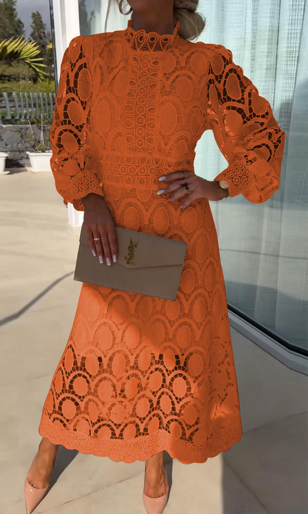 Spitze Freizeitkleid