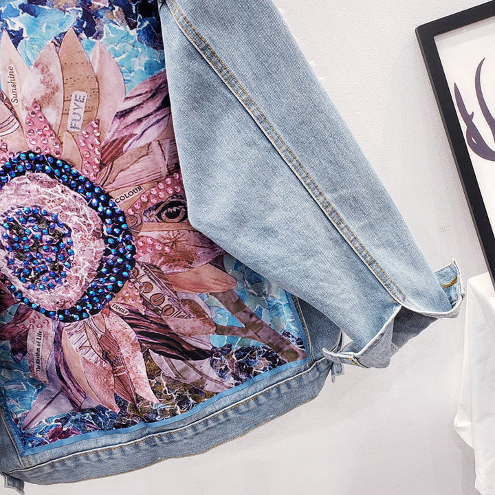 W&W Mode | Oversized Jeansjacke für Damen | Stilvoll und Bequem