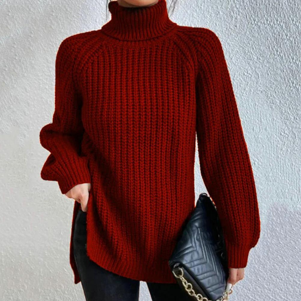 W&W Mode | Eleganter Pullover Mit Rollkragen