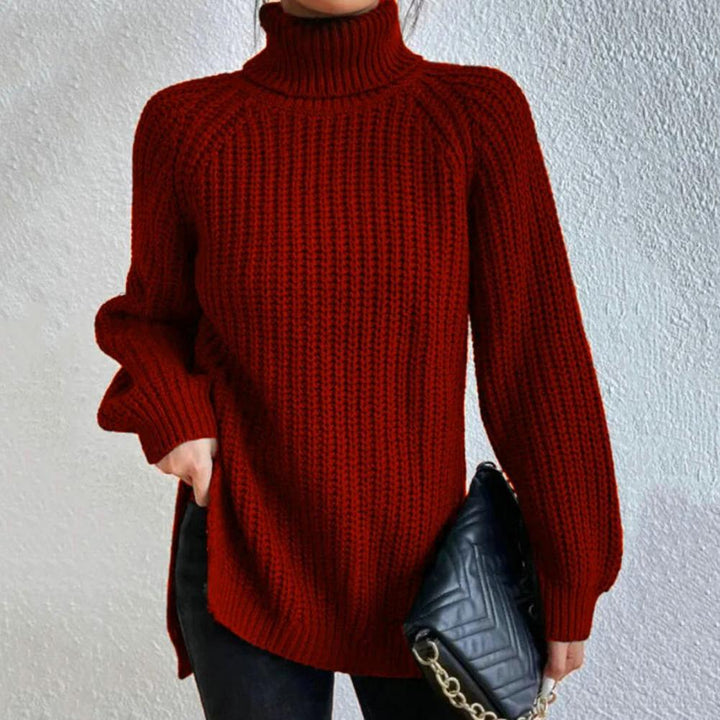 W&W Mode | Eleganter Pullover Mit Rollkragen