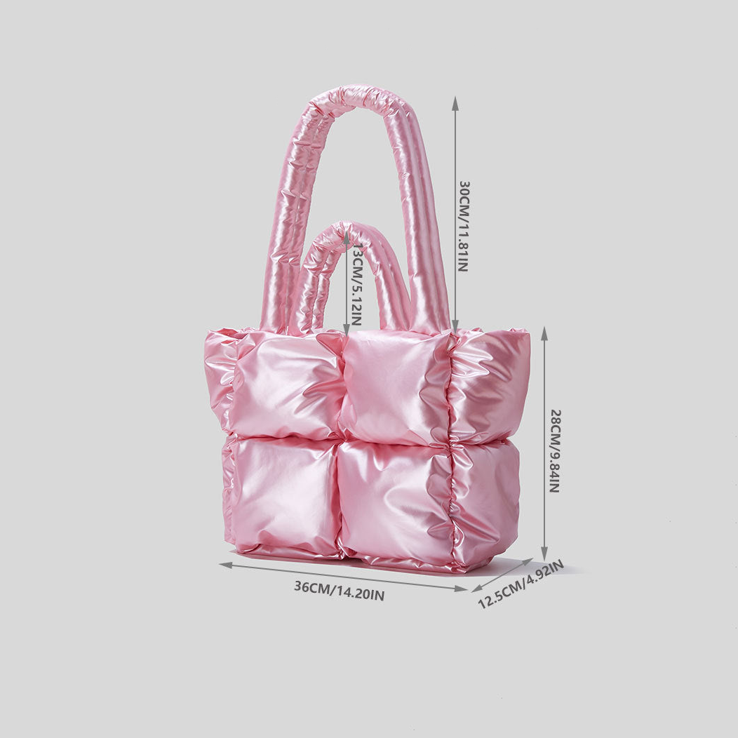 W&W Mode | Puffer Schultertasche