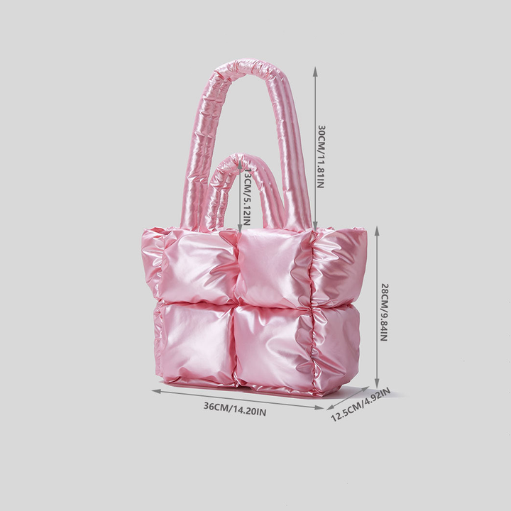 W&W Mode | Puffer Schultertasche