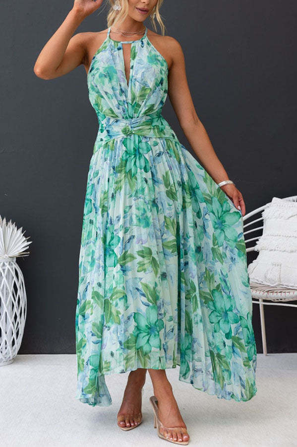 W&W Mode - Blumiges Cocktailkleid