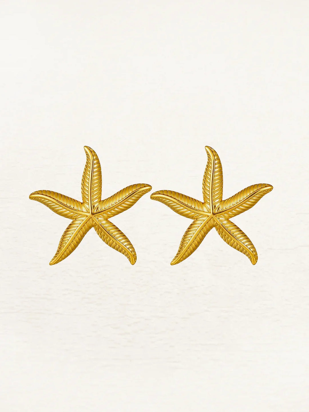W&W Mode | Meerstern Ohrringe Gold