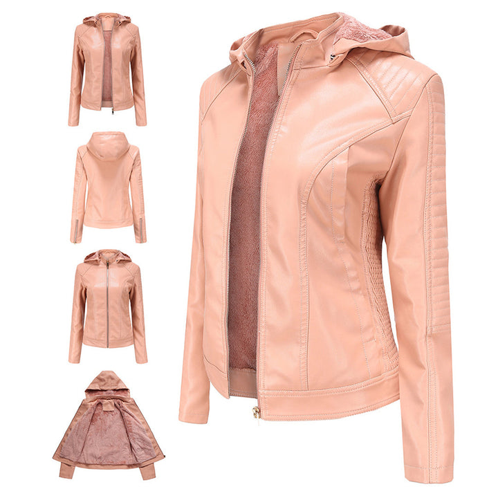 W&W Mode Schicke Lederjacke