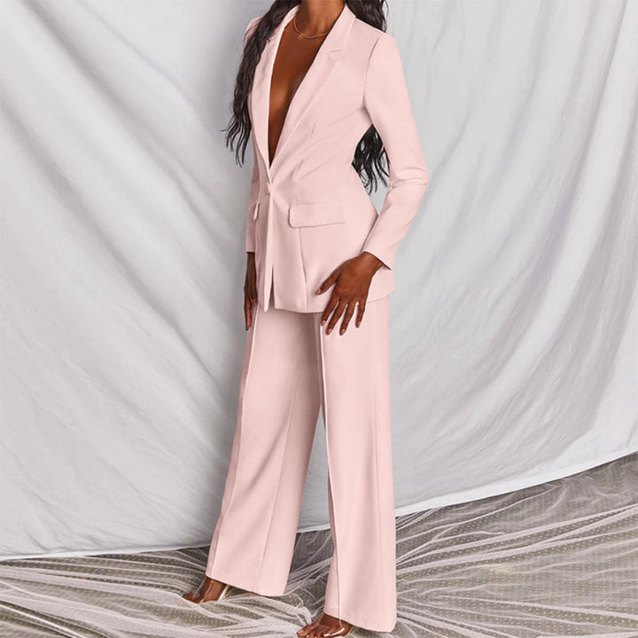 W&W Mode -  Elegantes Blazer- und Hosenset