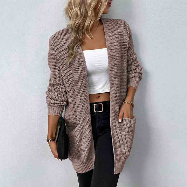 Cardigan rilassato e senza tempo