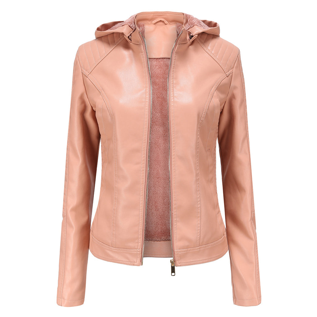W&W Mode Schicke Lederjacke