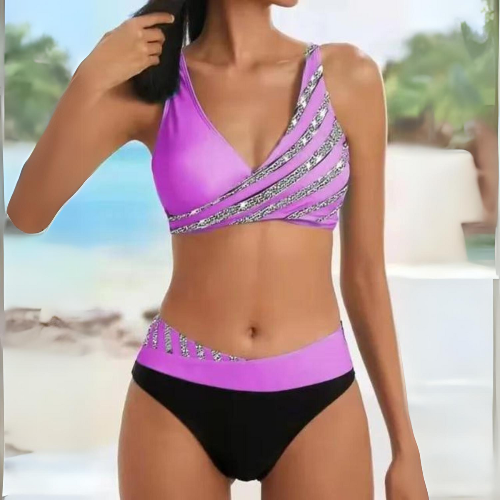 W&W Mode | Colorblock Bikini