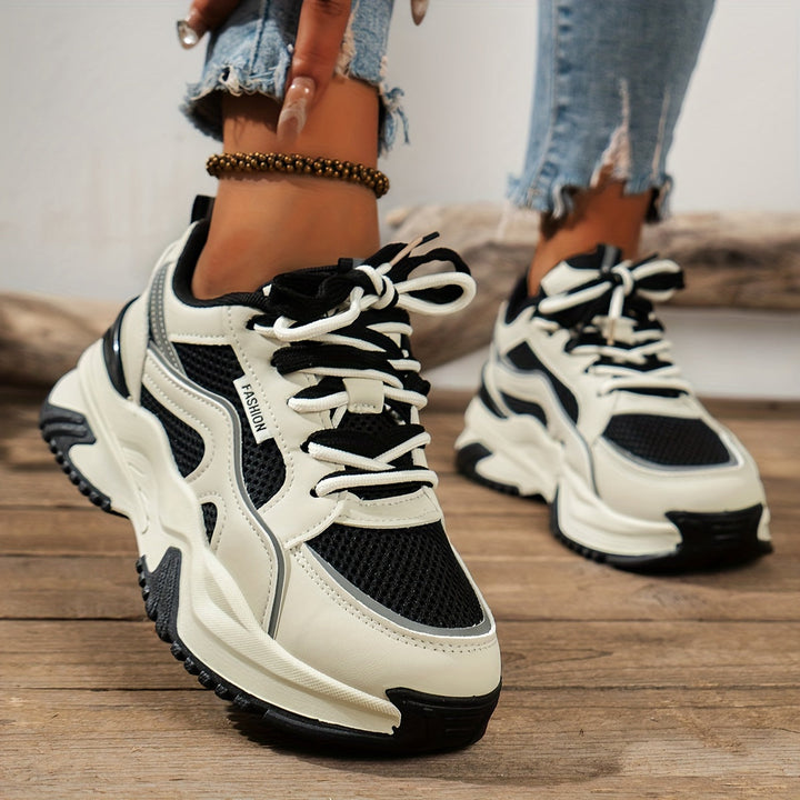 W&W Mode | Turnschuhe Orthopädische Damen Schnürbare Laufschuhe