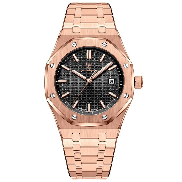 W&W Mode | Deluxe Herrenarmbanduhr Modern, Elegant Und Komfortabel